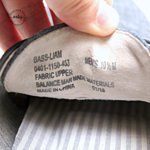 G.H. Bass & Co. Liam Denim Lace Up Derby Shoes - Picture 11 of 13